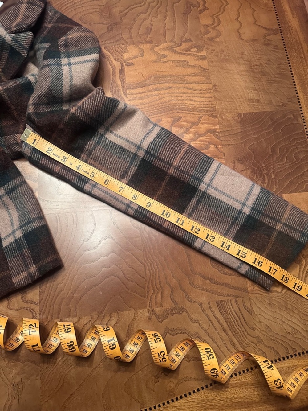 Joie Plaid Wool Blend Single Button Blazer, Heritage, Preppy, Academia - Picture 10 of 10